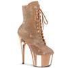 Pleaser - ADORE1020CHRS Bottes de plateforme - Champagne Product image